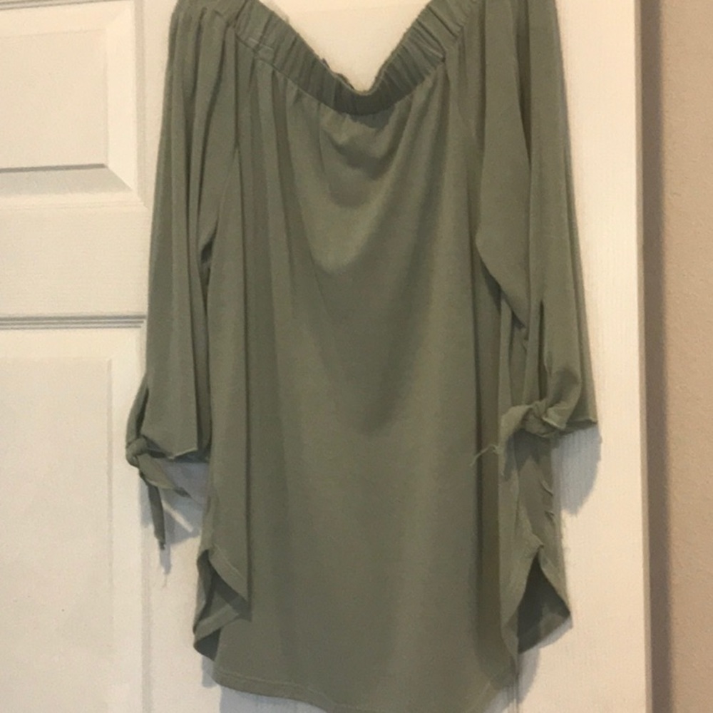 Off the shoulder blouse